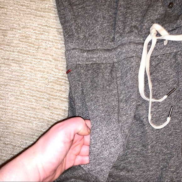 NWT N:Philanthropy Finn Romper, Heather Grey - Picture 9 of 9